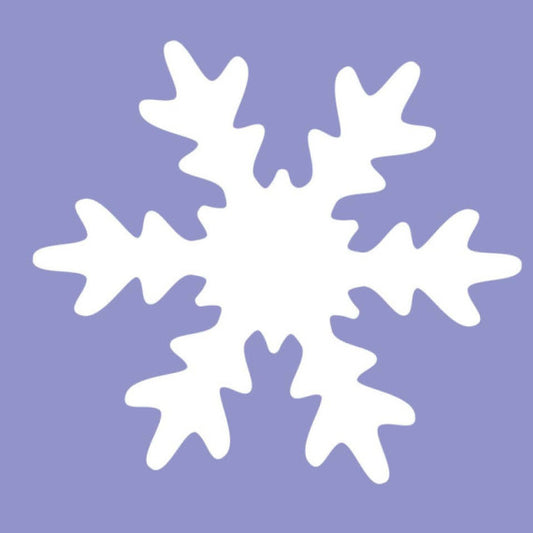 Fustella CWR per carta e cartoncino 38 mm - fiocco di neve 10980/3