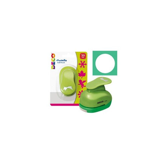 Fustella - motivo cerchio - dim. sagoma 25 mm - Deco