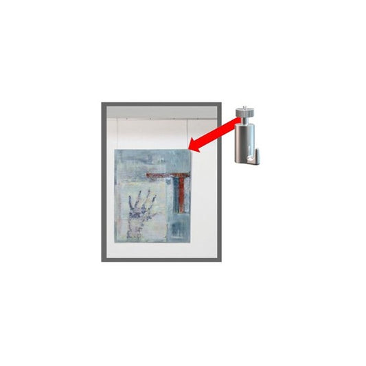 Ganci per kit Arte System - portata massima 15 kg - Studio T - conf. 10 pezzi
