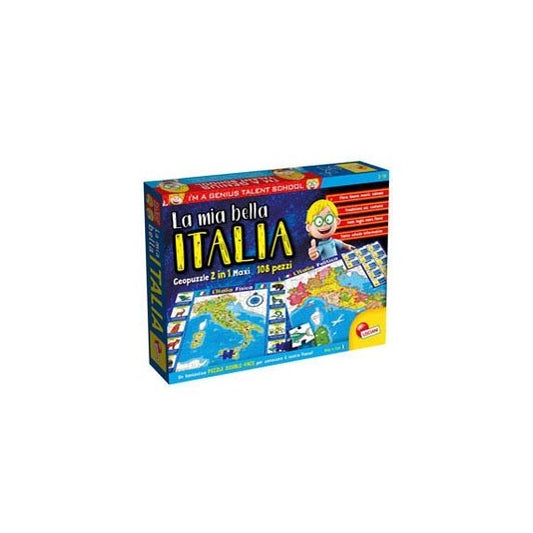Geopuzzle La mia bella Italia I'm a Genius - Lisciani