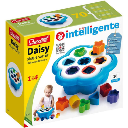 Gioco educativo  Quercetti Daisy Shape Sorter gioco delle forme e dei colori - colori assortiti - 242