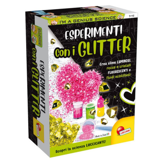 Gioco in scatola Lisciani I'm a Genius Esperimenti con i Glitter - 100194