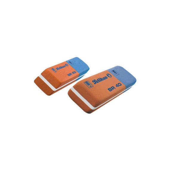 Gomma BR40 Pelikan blu/rosso  601005