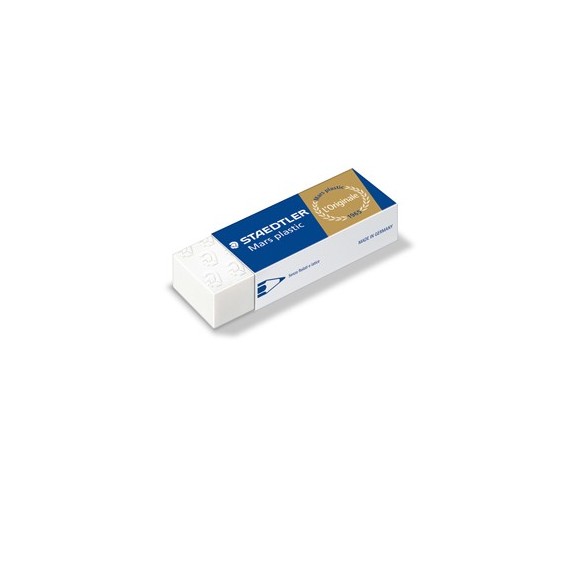 Gomma Mars Plastic - 65x23x13mm - bianca - Staedtler