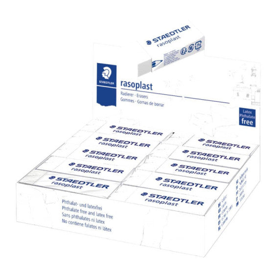 Gomma Staedtler Rasoplast 526 B20 bianca  526 B20