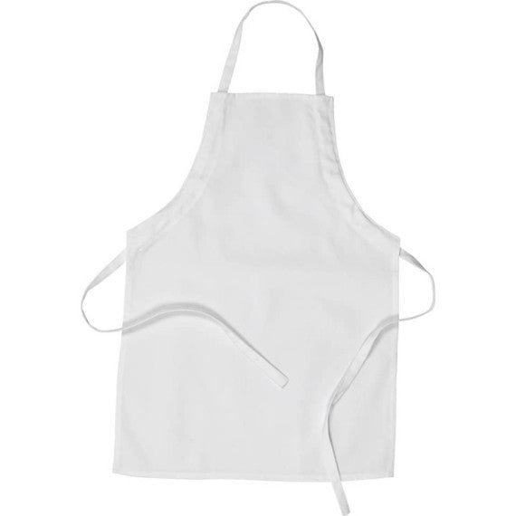 Grembiule bianco Creativ Company misura 4-6 anni 61x43 cm 445920