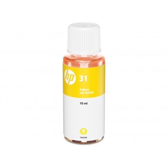 HP 31 GIALLO 1VU28AE FLACONE DI INCHIOSTRO ORIGINALE PER HP Smart Tank 513,455,457,555,559,570,655 CAPACITA 70ml