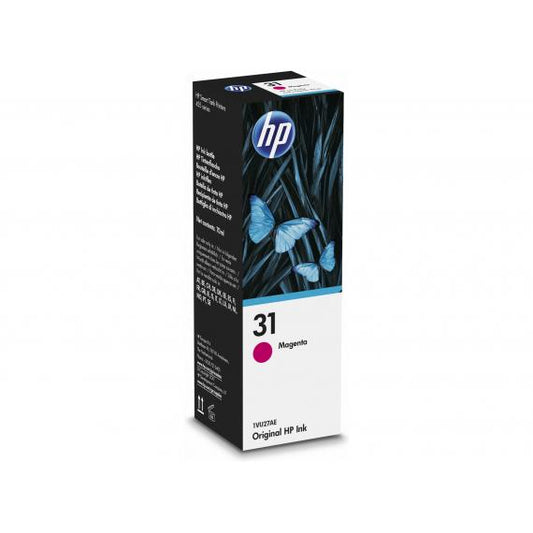 HP 31 MAGENTA 1VU27AE FLACONE DI INCHIOSTRO ORIGINALE PER HP Smart Tank 513,455,457,555,559,570,655 CAPACITA 70ml