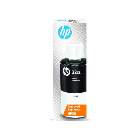 HP 32XL NERO 1VV24AE FLACONE DI INCHIOSTRO ORIGINALE PER HP Smart Tank 513,455,457,555,559,570,655 CAPACITA 135ml