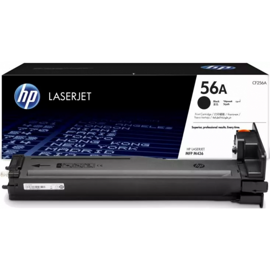 HP CF256A NERO 56A TONER ORIGINALE PER HP LASERJET MFP M436N,M436NDA 56A CAPACITA 7.400 PAGINE