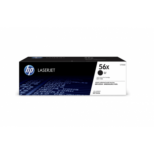 HP CF256X NERO 56X TONER ORIGINALE PER HP LASERJET MFP M436N,M436NDA 56X CAPACITA 12.300 PAGINE
