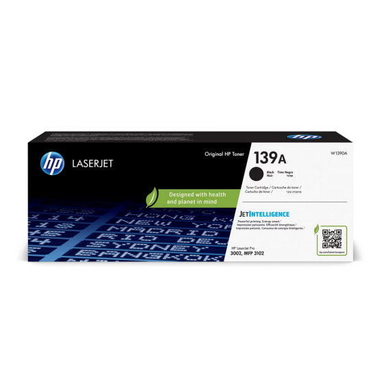 Hp W1390A 139A toner originale per HP LASERJET PRO 3002dw,3002dn,MFP 3102fdw capacità 1.500 pagine