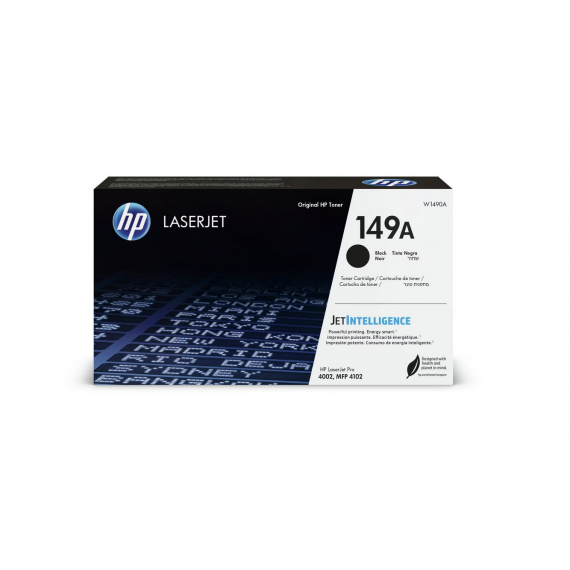 HP W1490A 149A nero toner originale per HP LASERJET PRO 4002dw ,4002dn,4102fdn,4102dw,4102fdw capacità 2.900 pagine