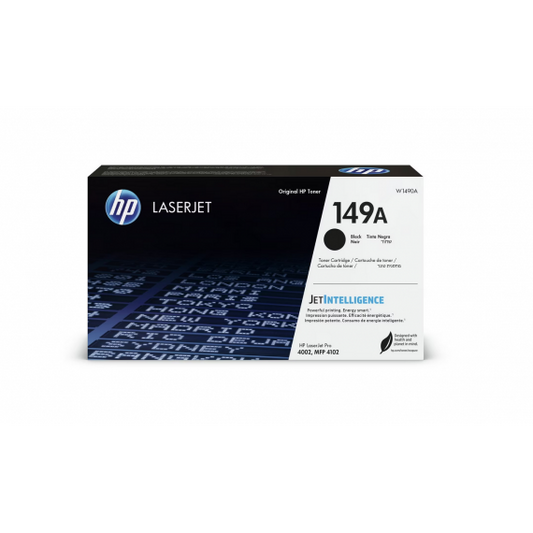 HP W1490A 149A nero toner originale per HP LASERJET PRO 4002dw ,4002dn,4102fdn,4102dw,4102fdw capacità 2.900 pagine