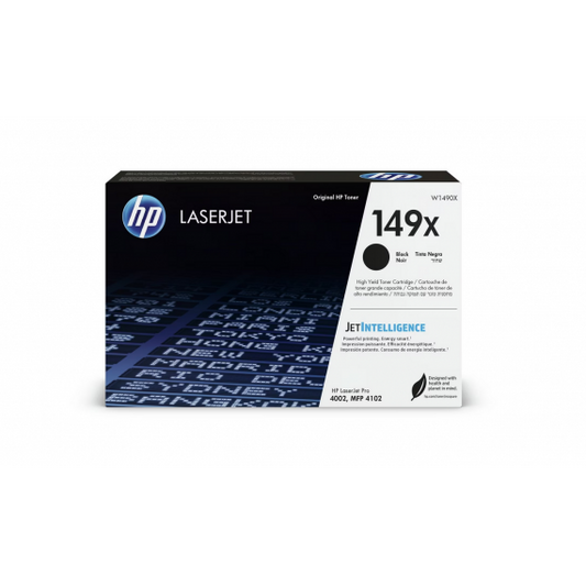 HP W1490X 149X nero toner originale alta capacità per HP LASERJET PRO 4002dw ,4002dn,4102fdn,4102dw capacità 9.500 pagine