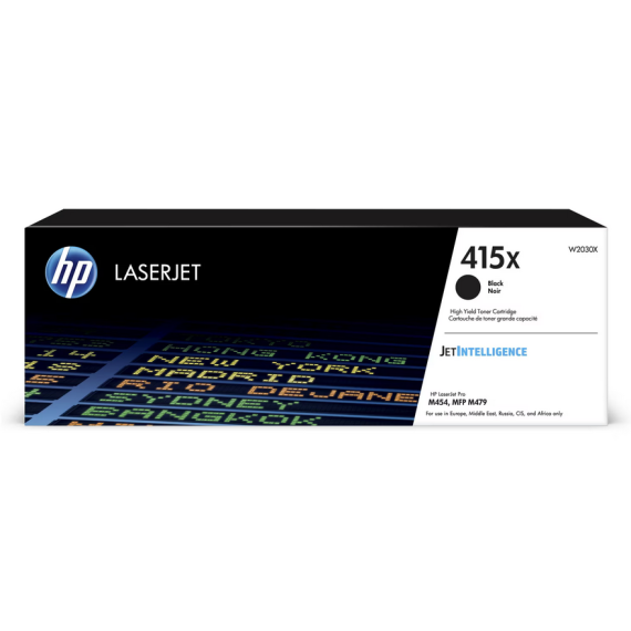 Hp W2030X W2030XC 415X nero toner originale per HP Color LaserJet Pro M454 ,M479 W2030X capacità 7.500 pagine