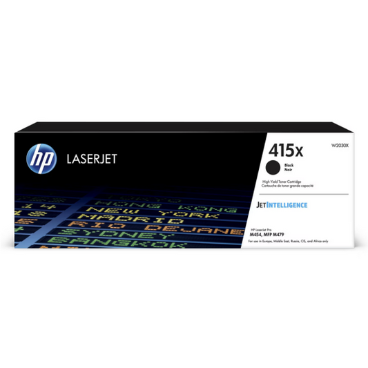 Hp W2030X W2030XC 415X nero toner originale per HP Color LaserJet Pro M454 ,M479 W2030X capacità 7.500 pagine