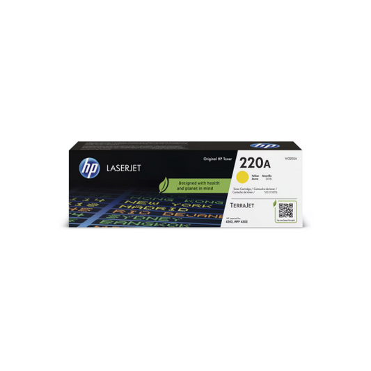 Hp W2202A giallo 220A toner originale per HP Color Laserjet Pro 4202,MFP 4302,4303 capacità 1.800 pagine