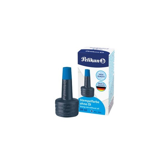Inchiostro 4k per cuscinetti - senza olio - 28 ml - blu - Pelikan