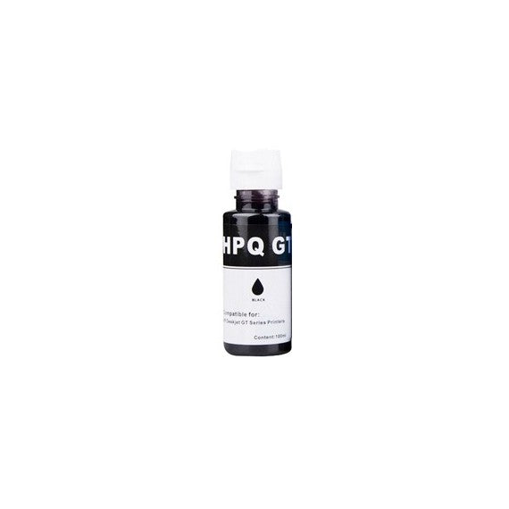 INCHIOSTRO GT-31BK NERO SERBATOIO FLACONE COMPATIBILE INK PIGMENTATO PER HP Smart Tank 513,455,457,555,559,570 GT31 90ml