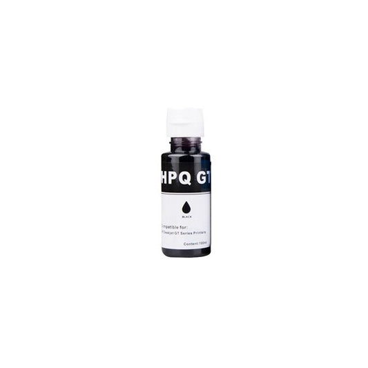 INCHIOSTRO GT-31BK NERO SERBATOIO FLACONE COMPATIBILE INK PIGMENTATO PER HP Smart Tank 513,455,457,555,559,570 GT31 90ml