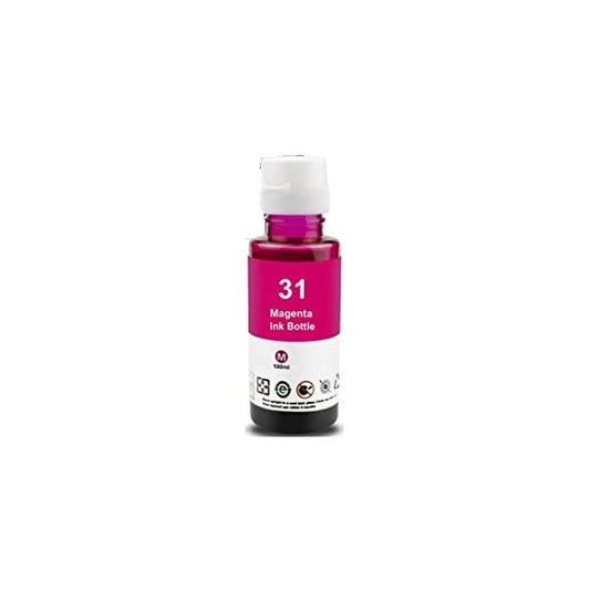 INCHIOSTRO GT-31M MAGENTA 1VU27AE SERBATOIO FLACONE COMPATIBILE INK DYE PER HP Smart Tank 513,455,457,555,559,570 GT31 90ml