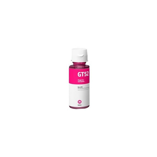 INCHIOSTRO GT-52M MAGENTA M0H55AE SERBATOIO FLACONE COMPATIBILE INK DYE PER HP SMART 315,410,500,610,GT5800 GT51 90ml