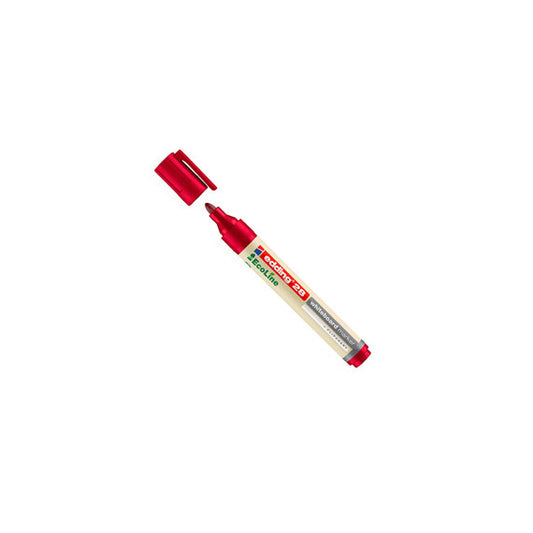 Inchiostro per marcatore lavagna E-28 - 30 ml - rosso - Edding
