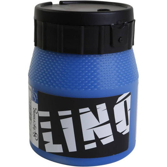 Inchiostro per stampa a blocchi Creativ Company 250 ml blu 647154