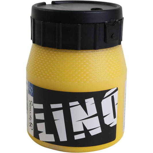 Inchiostro per stampa a blocchi Creativ Company 250 ml giallo 647114