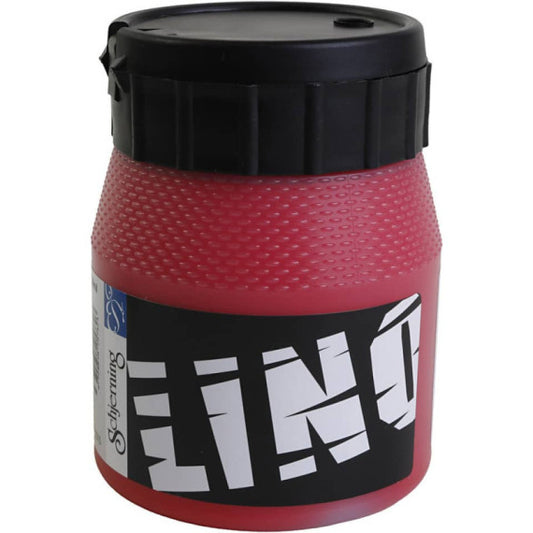 Inchiostro per stampa a blocchi Creativ Company 250 ml rosso 647134