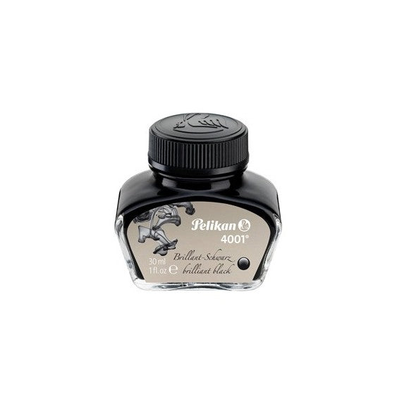 Inchiostro stilografico 4001 - 30 ml - nero - Pelikan