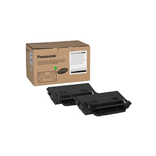 Kit 2 toner Panasonic DQ-TCC008-XD neri originali per Panasonic DP-MB310JT,DP-MB311JT DQTCC008XD capacità 8.000 pagine