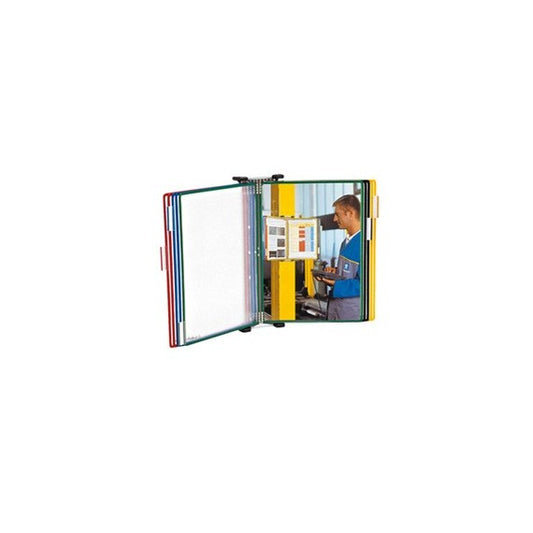 Kit leggio - da muro - 10 buste - A3 - metallo - multicolor - Djois