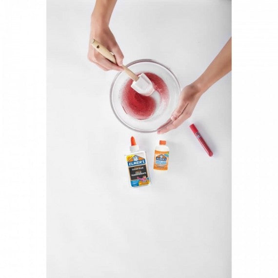 Kit Slime 2 flaconi colla trasp. 147 ml + 2 flaconi Magical Liquid 68 ml + 4 tubetti colla con brillantini - 2050943