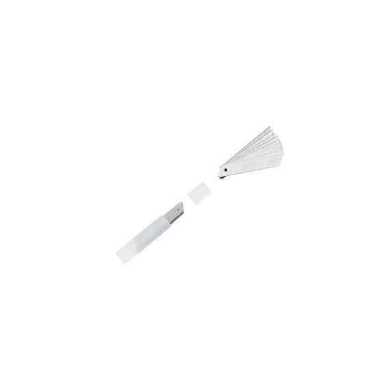 Lame di ricambio - per cutter 17 mm - Lebez - tubetto da 10 lame