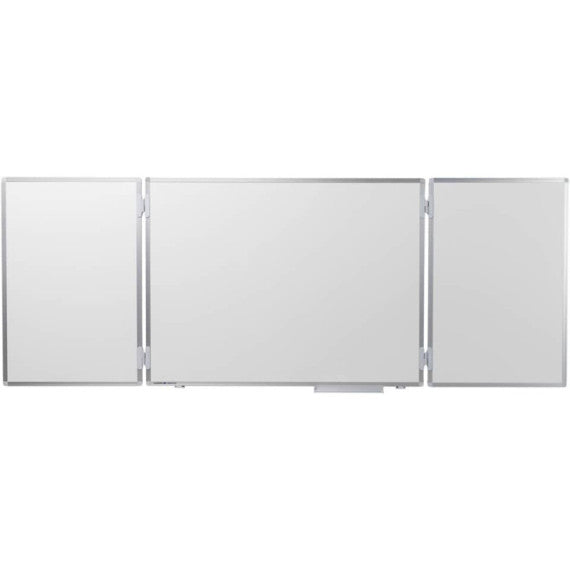 Lavagna bianca magnetica cancellabile Legamaster Economy plus 3 pannelli bianco 90x120-240 cm- 7-100554