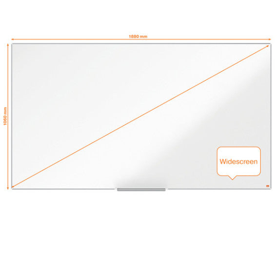 Lavagna bianca magnetica Impression Pro Widescreen - 106 x 188 cm - 85 - Nobo