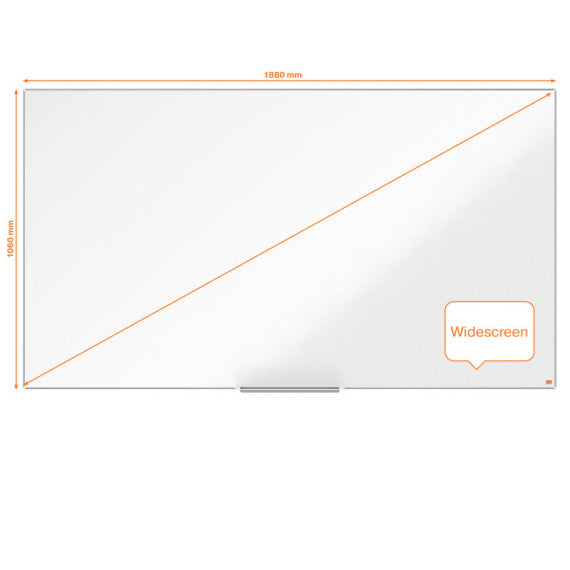 Lavagna bianca magnetica Impression Pro Widescreen - 106 x 188 cm - 85 - Nobo
