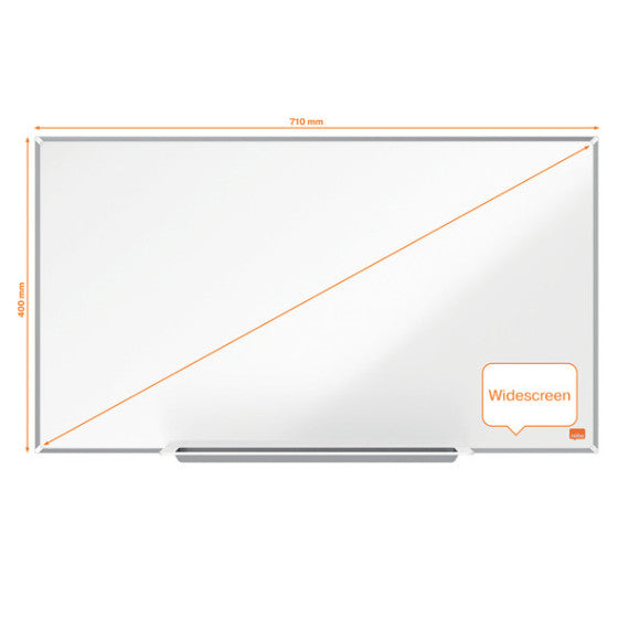Lavagna bianca magnetica Impression Pro Widescreen - 40 x 71 cm - 32 - Nobo