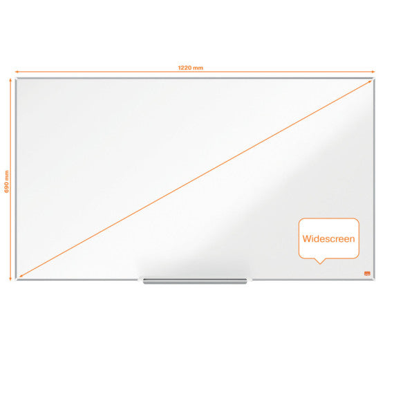Lavagna bianca magnetica Impression Pro Widescreen - 69 x 122 cm - 55 - Nobo