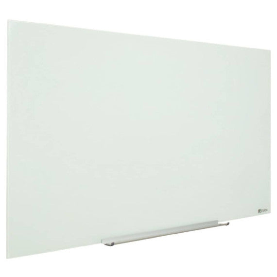 Lavagna bianca magnetica in vetro Nobo Diamond cancellabile 126,4x71,1 cm 1905177