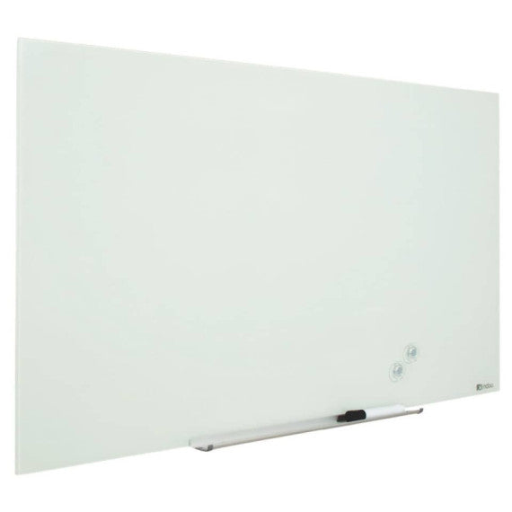 Lavagna bianca magnetica in vetro Nobo Diamond cancellabile 126,4x71,1 cm 1905177