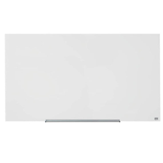 Lavagna bianca magnetica in vetro Nobo Diamond cancellabile 126,4x71,1 cm 1905177