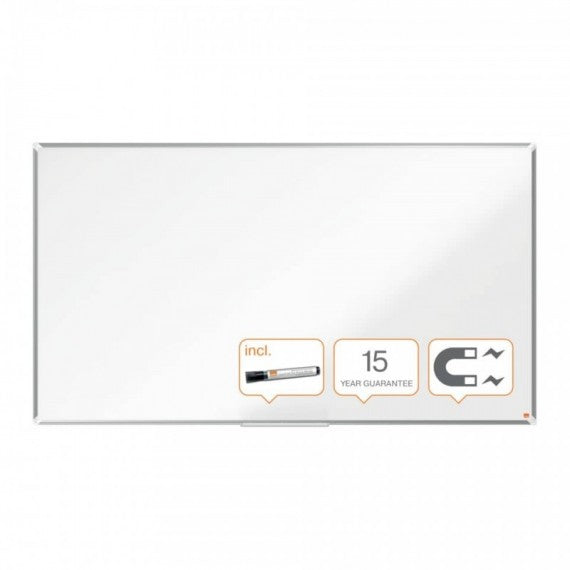 Lavagna bianca magnetica Nobo Widescreen laccata Premium Plus 85'' - 1880x1060 mm 1915374
