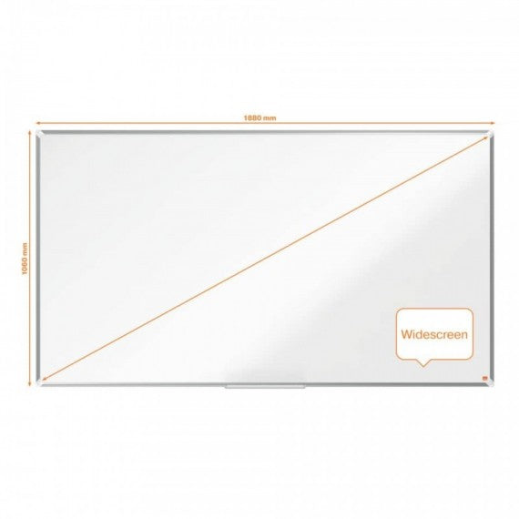 Lavagna bianca magnetica Nobo Widescreen laccata Premium Plus 85'' - 1880x1060 mm 1915374