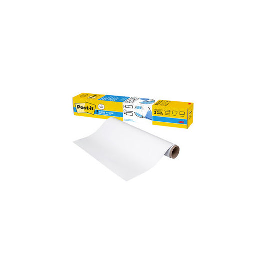 Lavagna cancellabile Easy Erase - in rotolo - 91,4 x 121,9 cm - bianco - Post-it®