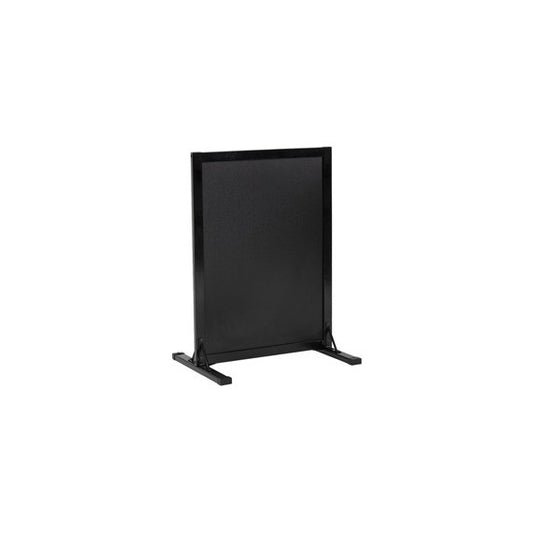 Lavagna da terra Stand Woody - 78 x 56 x 40 cm - nero - Securit