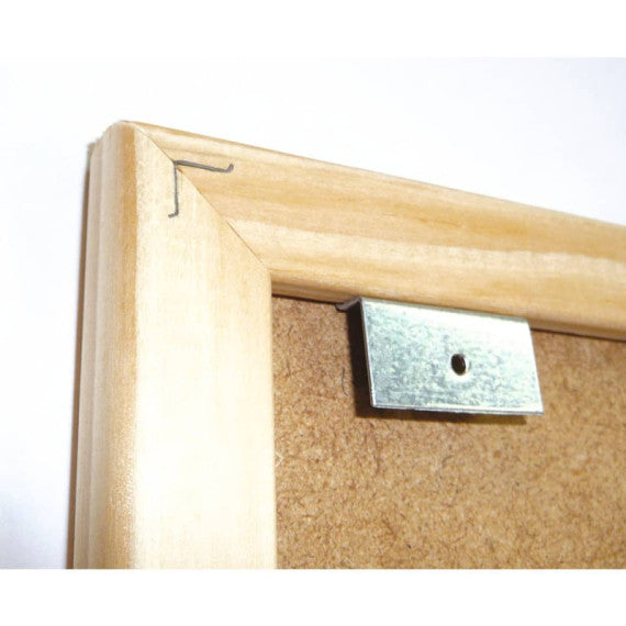 Lavagna in ardesia artificiale e cornice in legno Arda 30x40 cm - 875