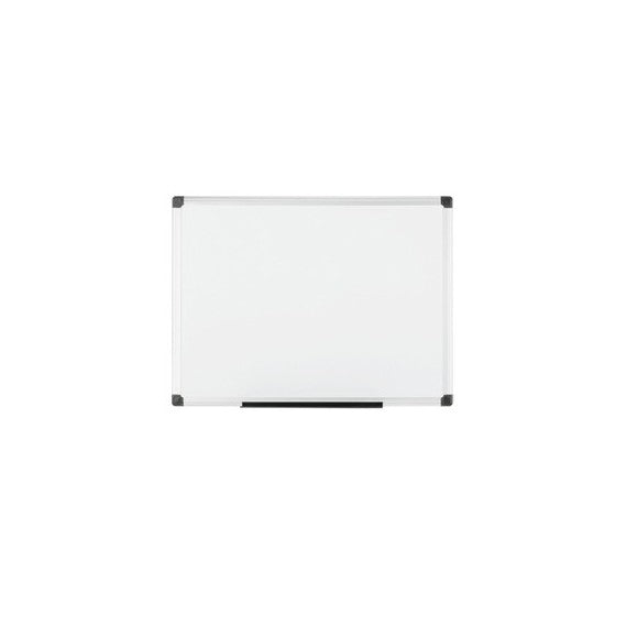 Lavagna magnetica - 100 x 200 cm - superficie in acciao laccato - cornice in alluminio - bianco - Starline